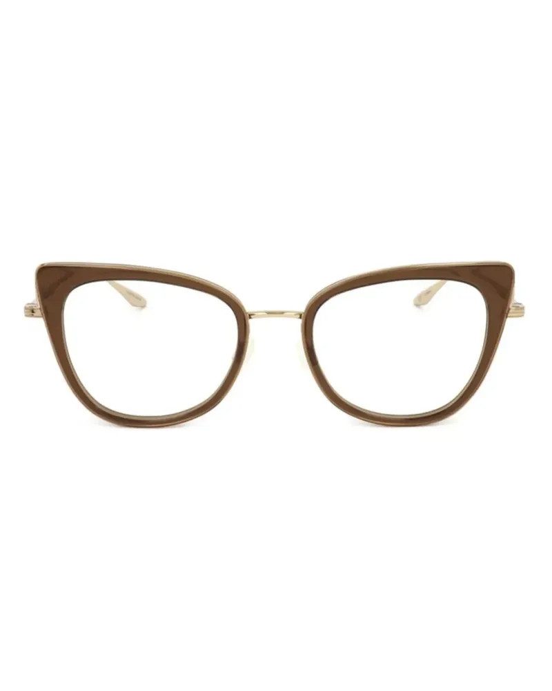 Barton Perreira Brille mit Cat-Eye-Gestell - Braun Braun