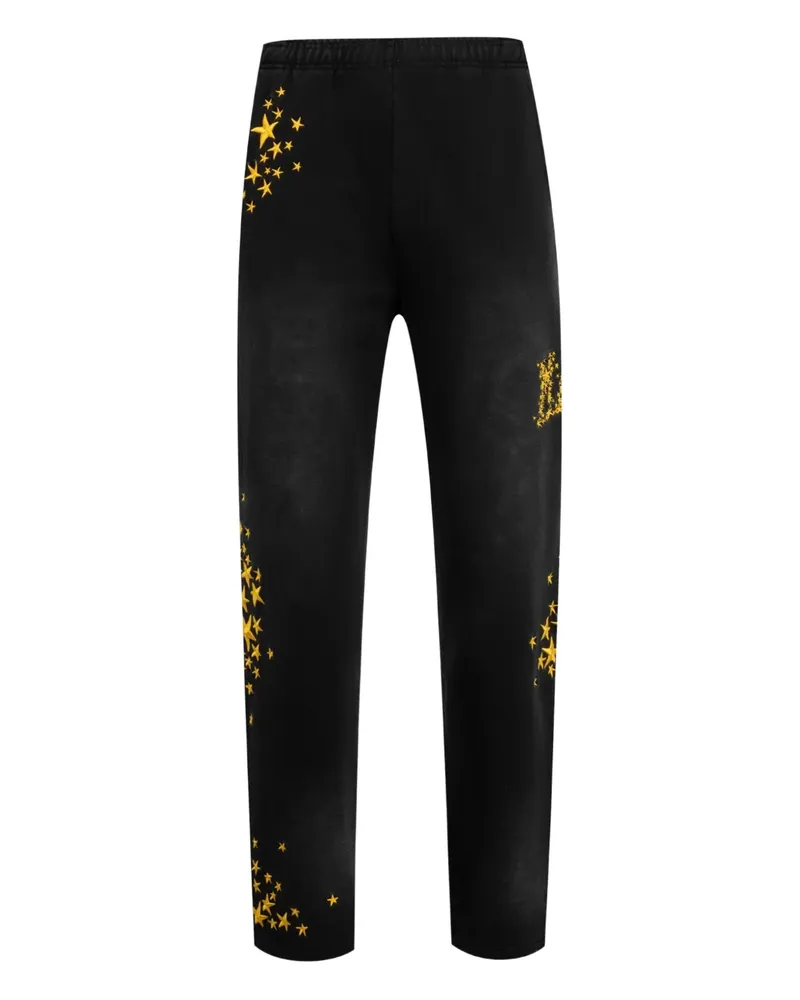 Market Jogginghose mit Sternstickerei - Schwarz Schwarz