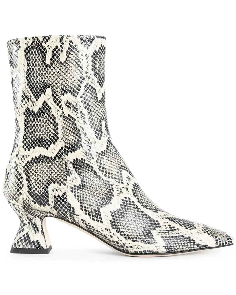 aeyde Gemusterte Regal Stiefel - Nude Nude