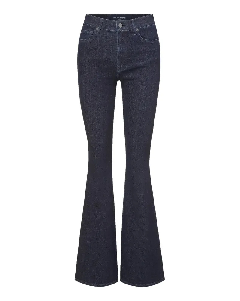 Veronica Beard high-waisted flared jeans - Blau Blau