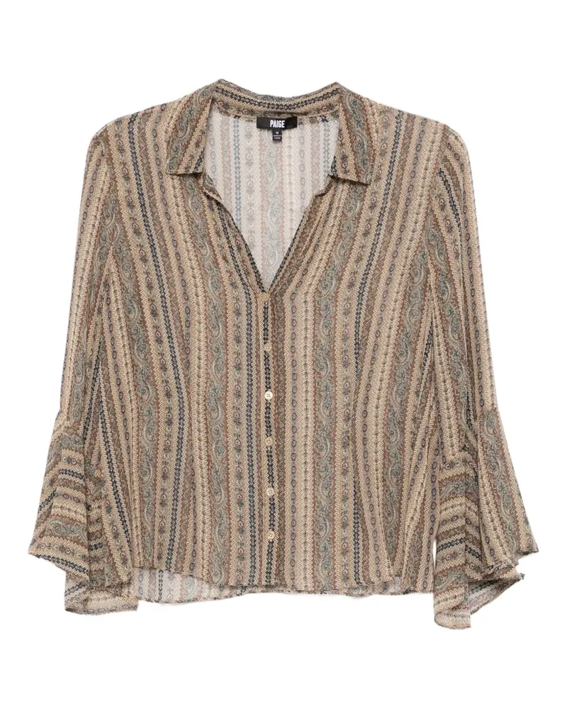 Paige Jasmet Hemd - Braun Braun