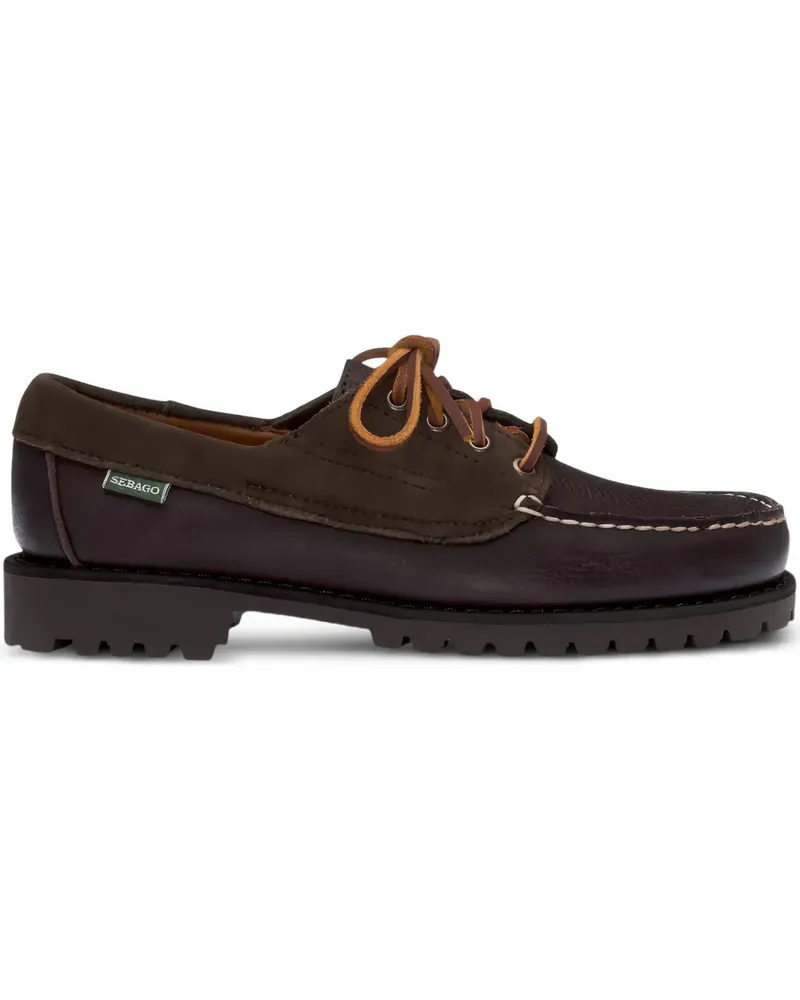 Sebago Askook Lug Derby-Schuhe mit Schnürung - Braun Braun