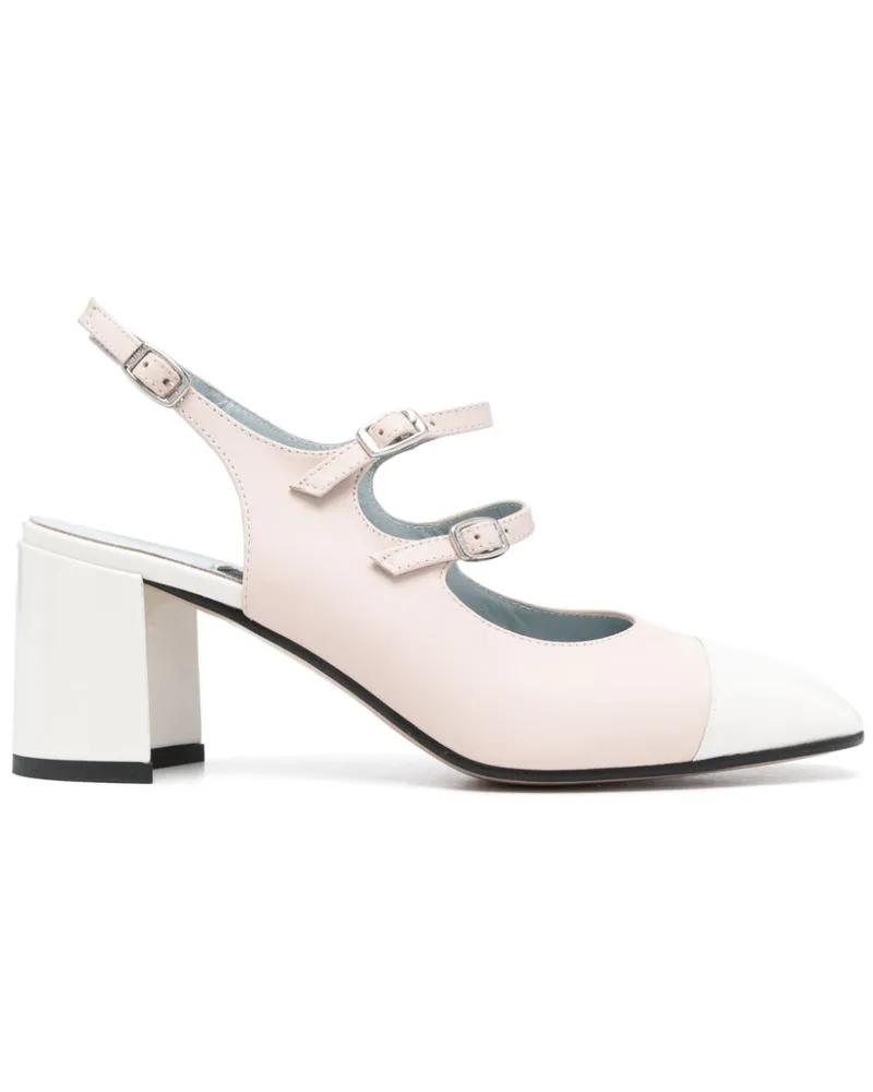 Carel Papaya Pumps 65mm - Nude Nude