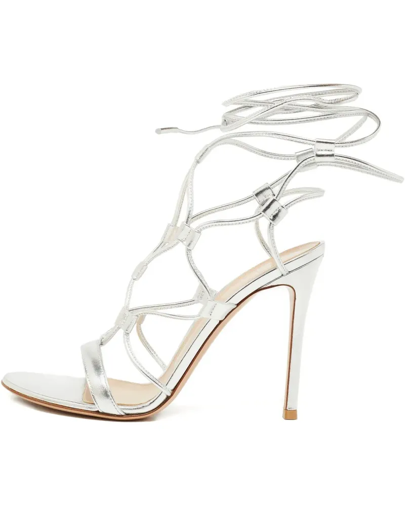 Gianvito Rossi Pre-owned Giza Sandalen 115mm - Grau Grau