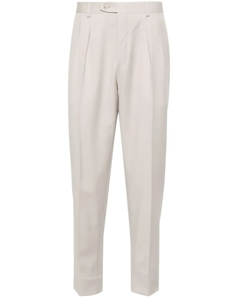 Brioni Halbhohe Hose - Nude Nude