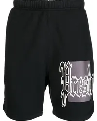 Heron Preston Joggingshorts mit Logo-Print Schwarz