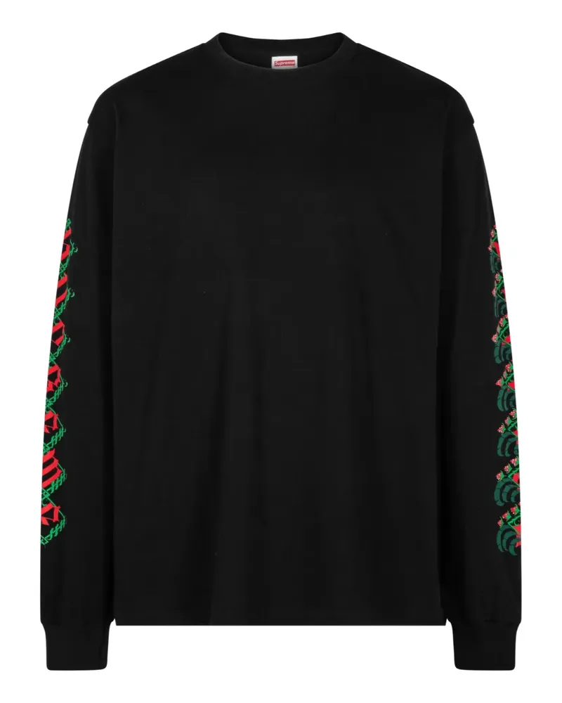 Supreme Being Strawberries "Black" T-Shirt - Schwarz Schwarz