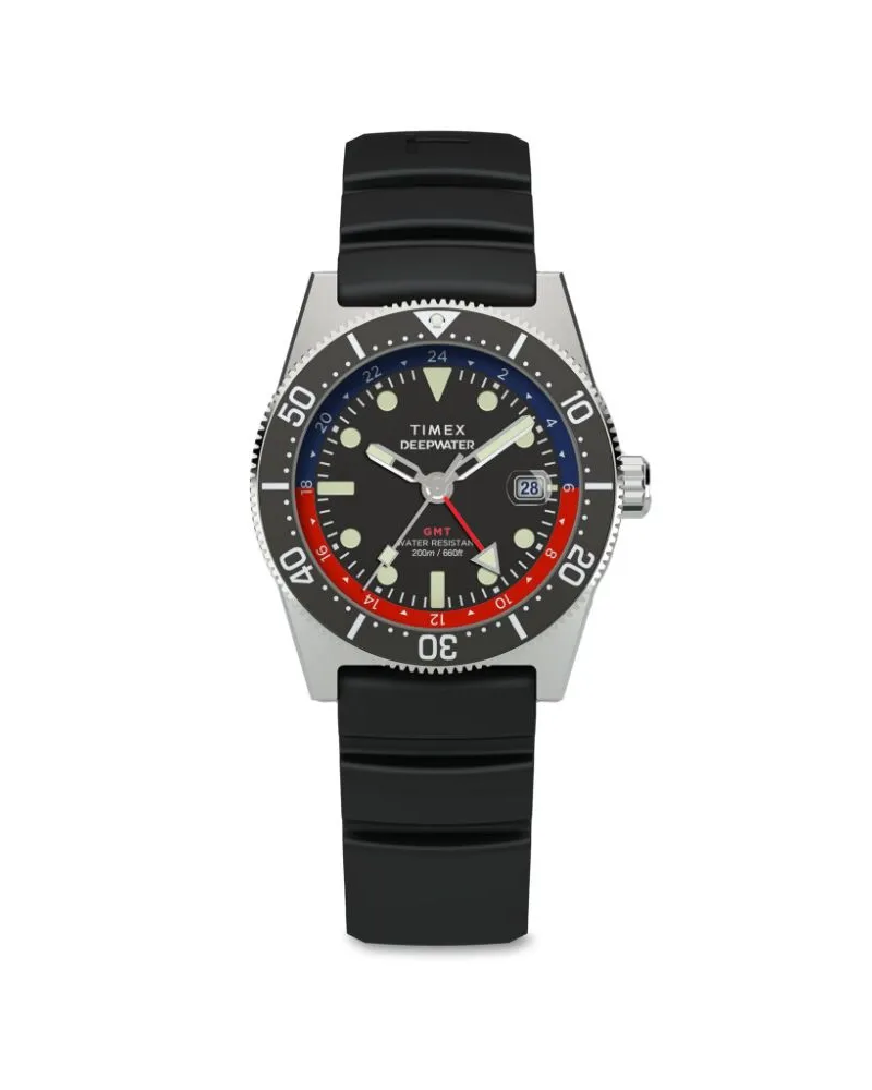 Timex Deepwater Reef 200 41mm - Schwarz Schwarz