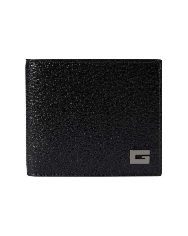 Gucci Portemonnaie mit G-Detail - Schwarz Schwarz