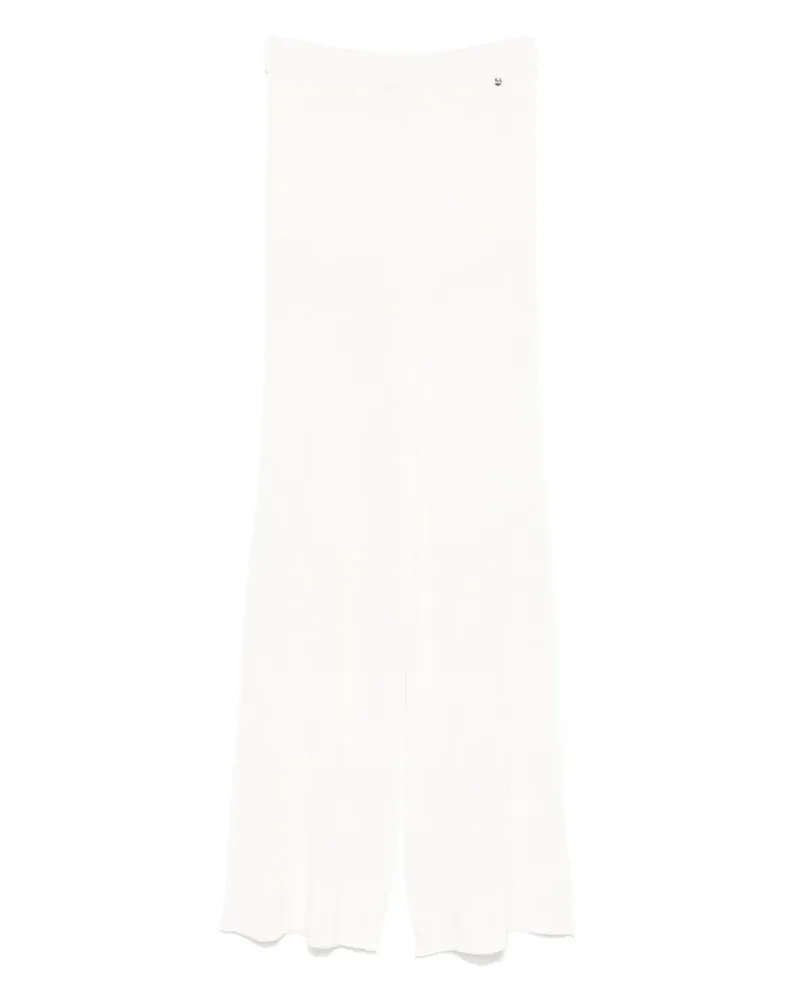 HUGO BOSS Hose mit Stickerei - Weiß Weiß