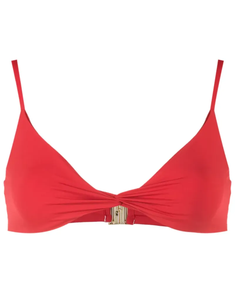 Lenny Niemeyer Loop Bikinioberteil mit verdrehtem Detail - Rot Rot