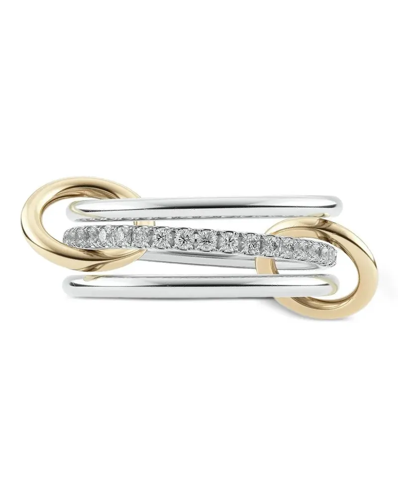 Spinelli Kilcollin Sonny Ring mit Diamanten - Silber Silber