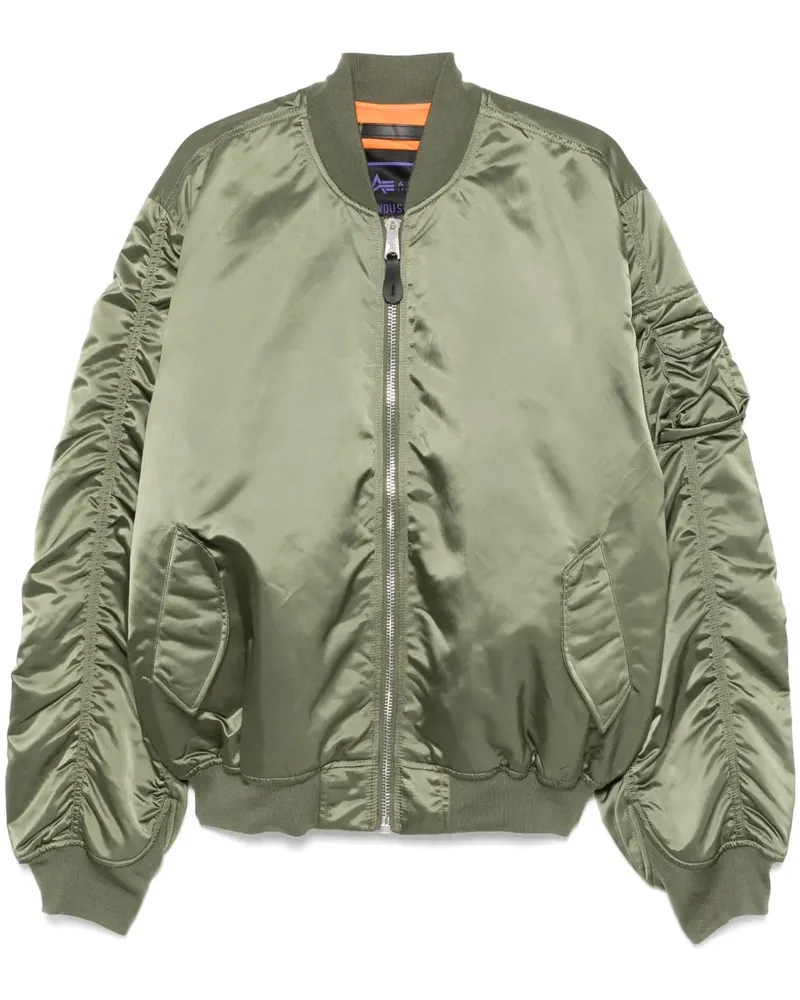 Alpha Industries MA-1 UV Jacke - Grün Grün