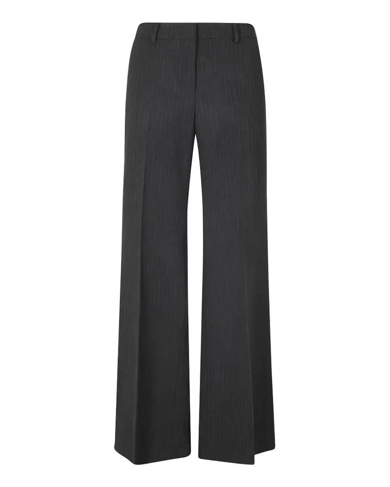 Seventy pinstripe wide-leg trousers - Grau Grau