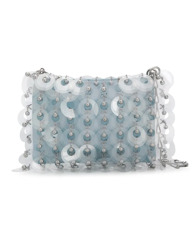 Paco Rabanne Klassische Clutch - Blau Blau
