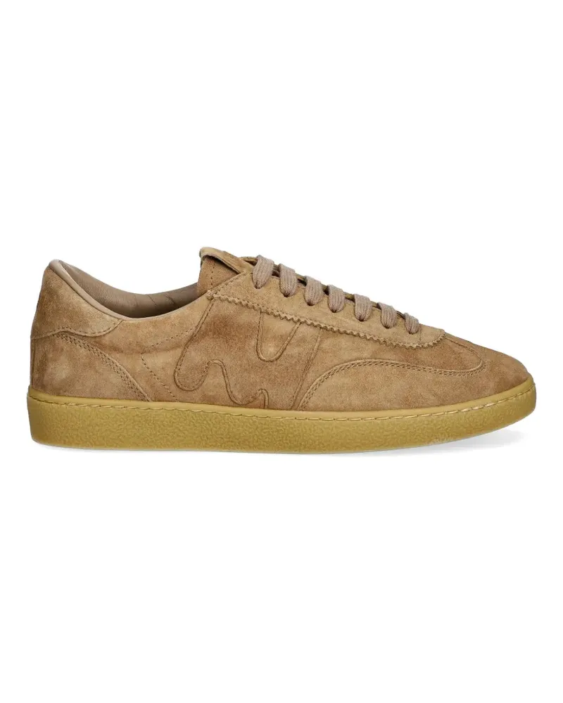 MSGM Sneakers aus Wildleder - Nude Nude