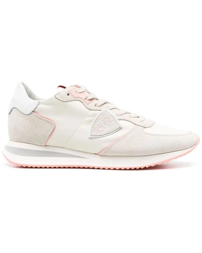 Philippe Model Sneakers mit Logo-Patch - Nude Nude