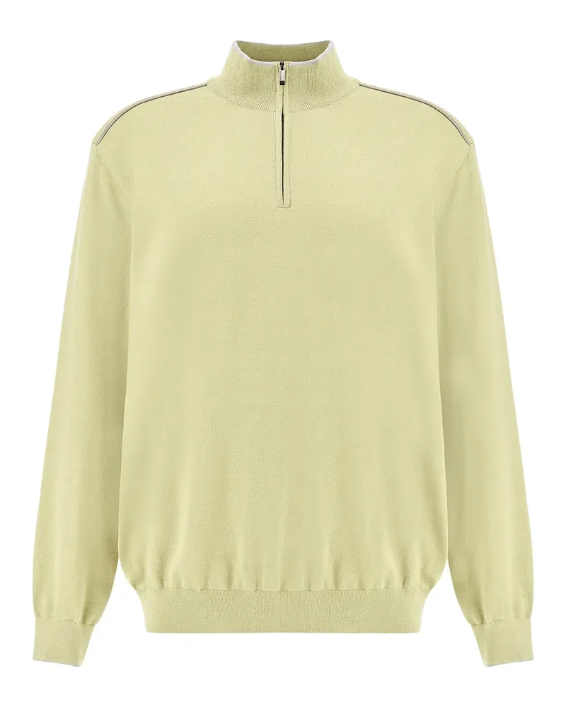Paul & Shark half-zip sweater - Grün Grün