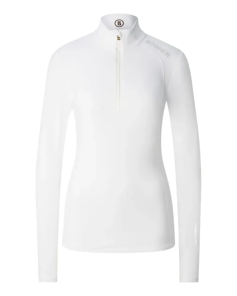 Bogner Medita Sportoberteil mit Logo-Print - Weiß Weiß