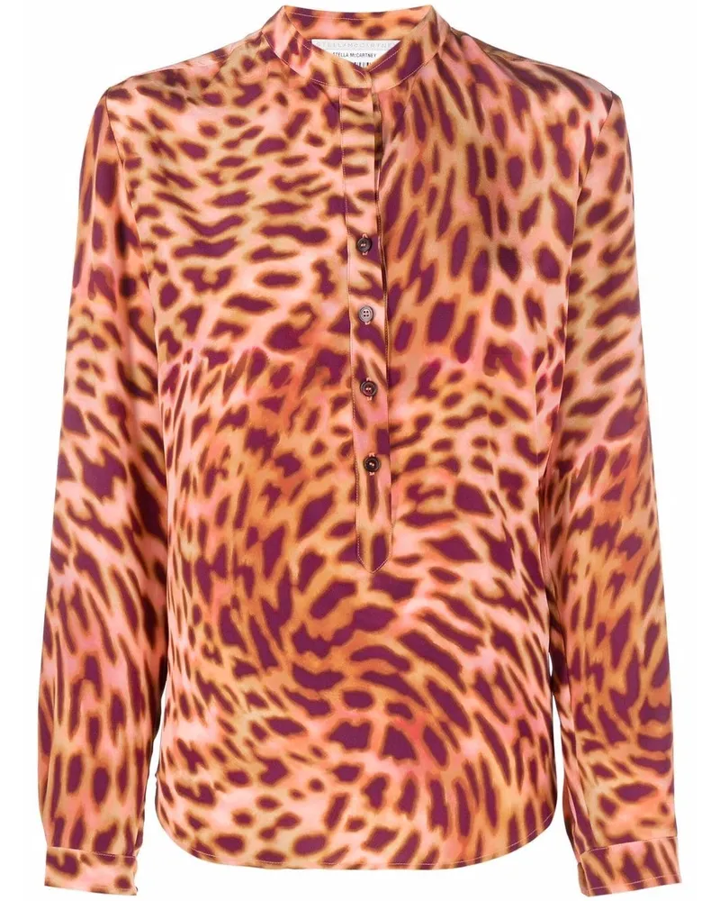 Stella McCartney Hemd mit Print - Rosa Rosa