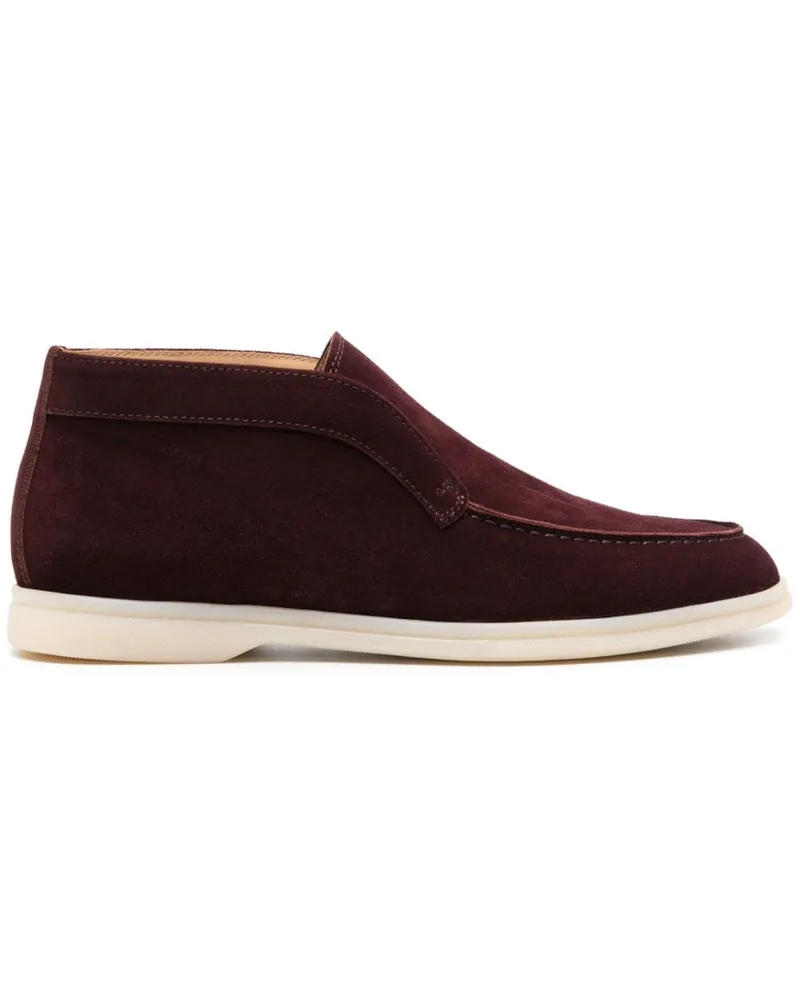 Scarosso Leonardo Stiefel aus Wildleder - Violett Violett