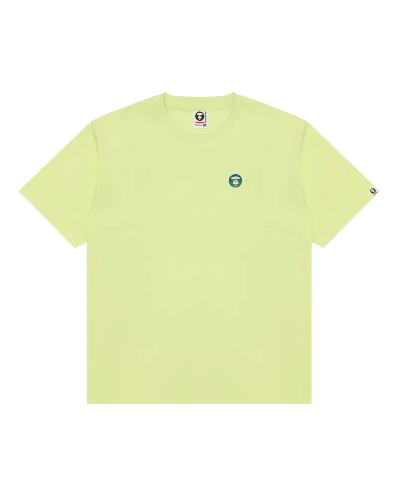 BAPE T-Shirt mit Applikation - Grün Grün