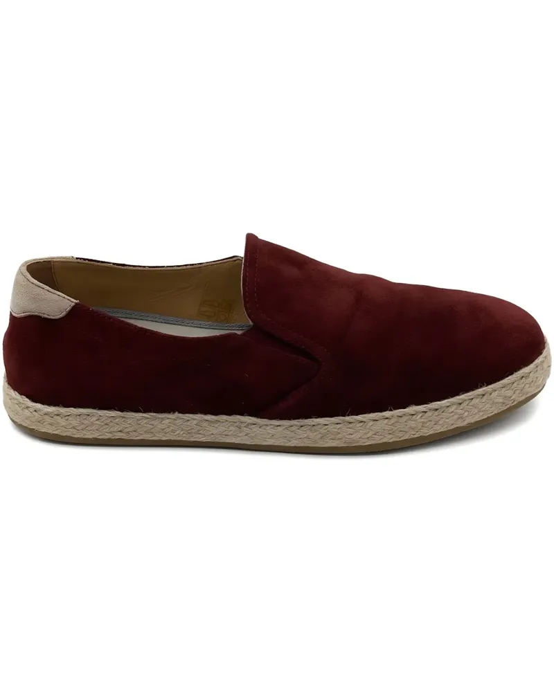 Brunello Cucinelli Espadrilles aus Wildleder - Rot Rot