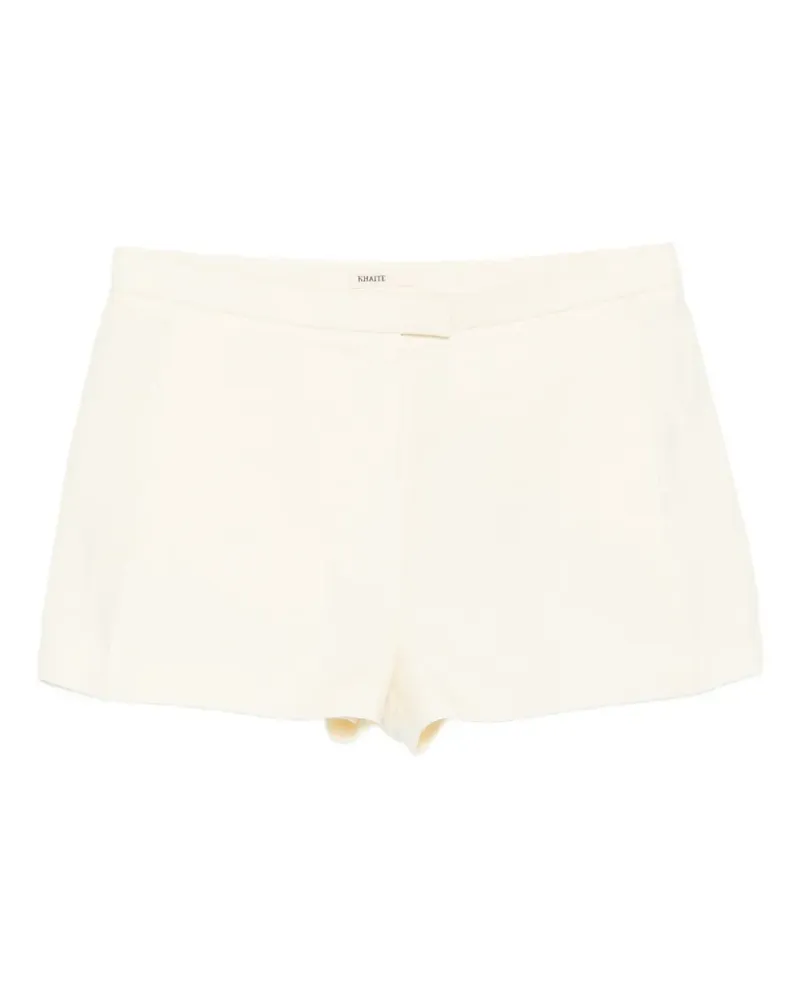KHAITE Blane tailored shorts - Nude Nude