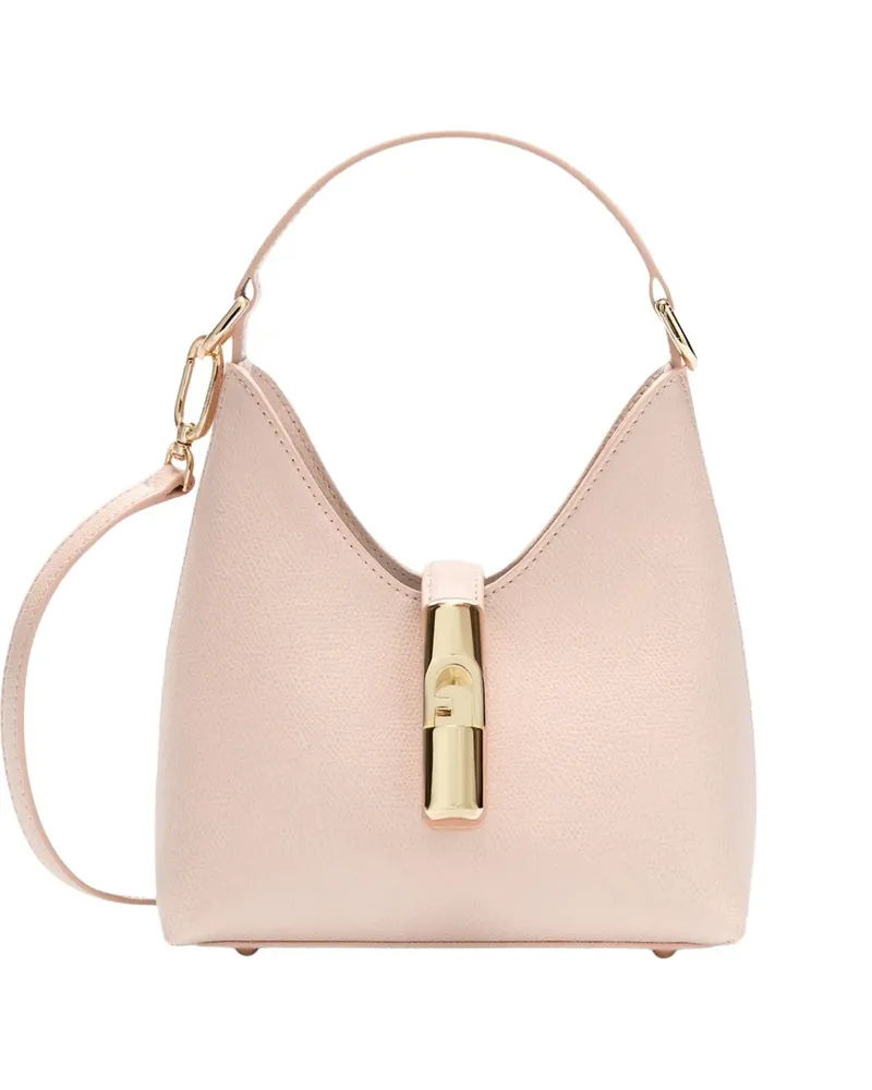 Furla Zylinderförmige Mini-Tasche mit Print - Rosa Rosa