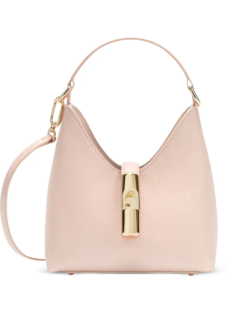 Furla Zylinderförmige Mini-Tasche mit Print - Rosa Rosa