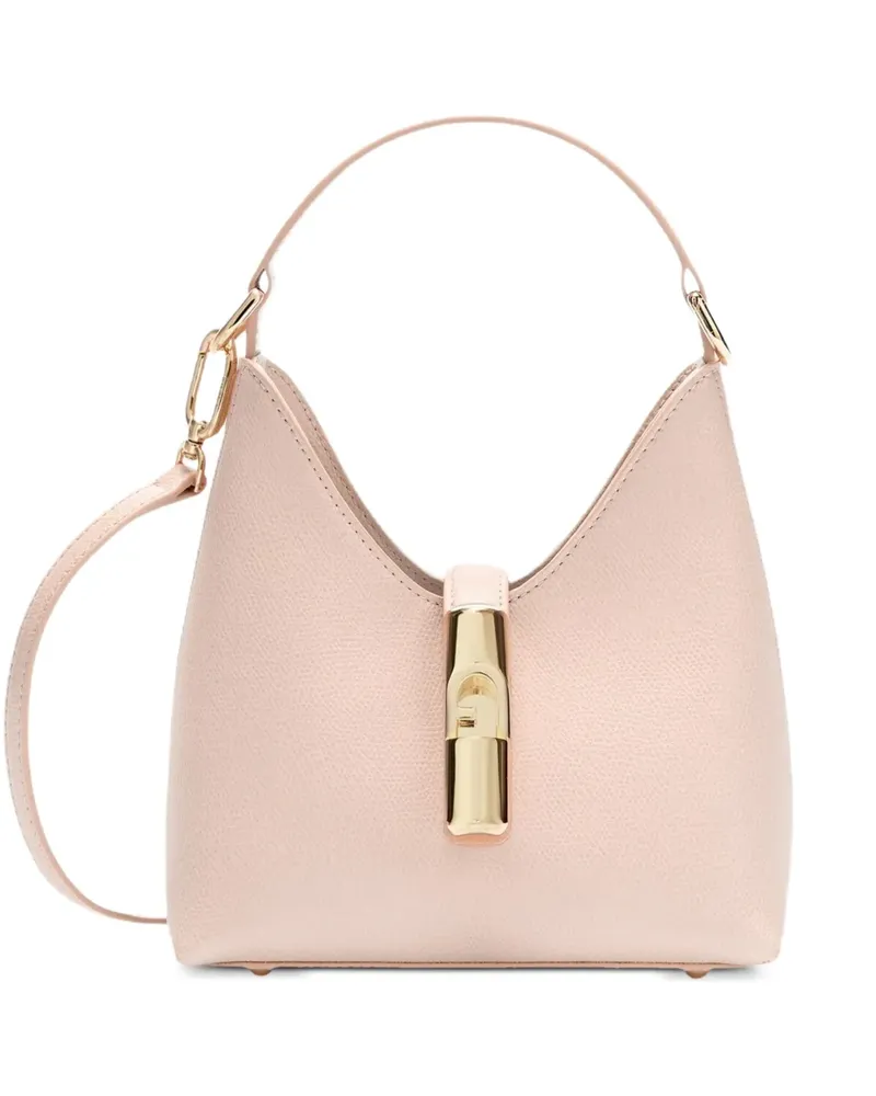 Furla Zylinderförmige Mini-Tasche mit Print - Rosa Rosa