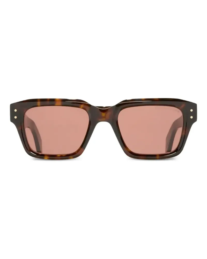 Cutler and Gross havana square-frame sunglasses - Braun Braun