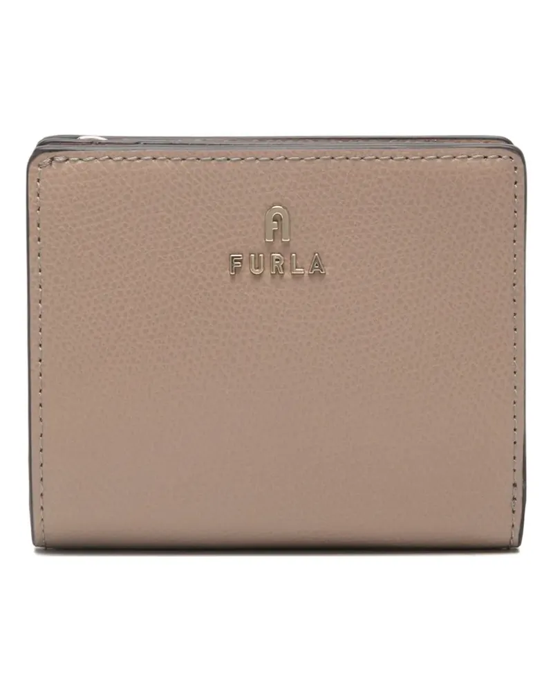 Furla logo wallet - Nude Nude