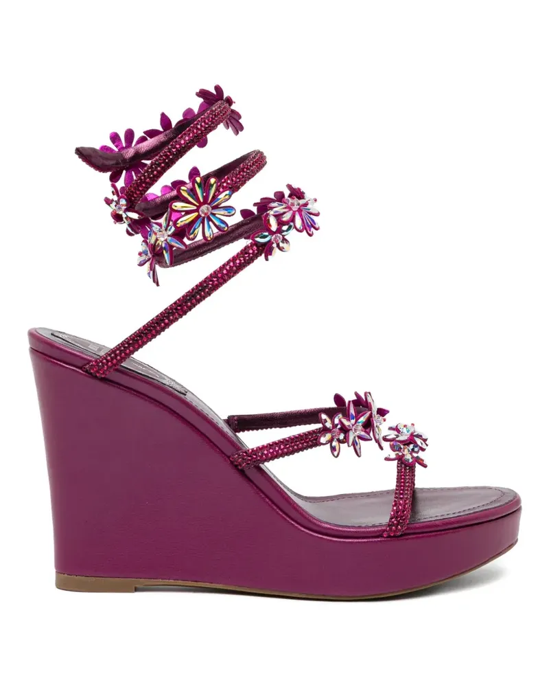 René Caovilla Cassie Sandalen 105mm - Violett Violett