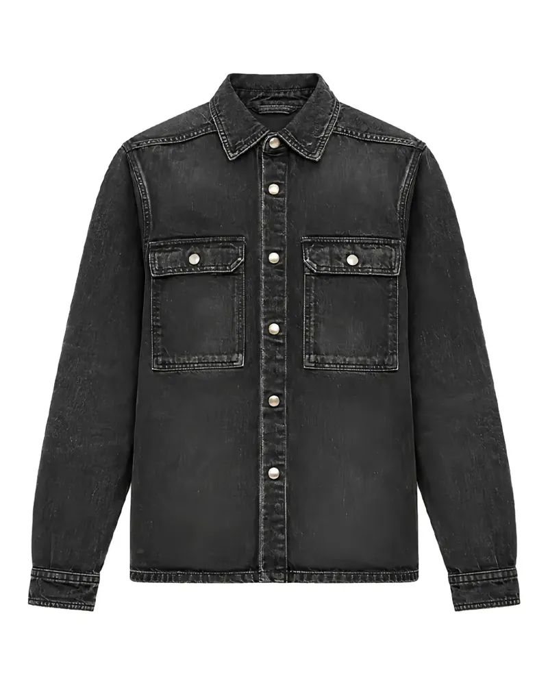 DRKSHDW by Rick Owens Cropped-Hemd - Schwarz Schwarz