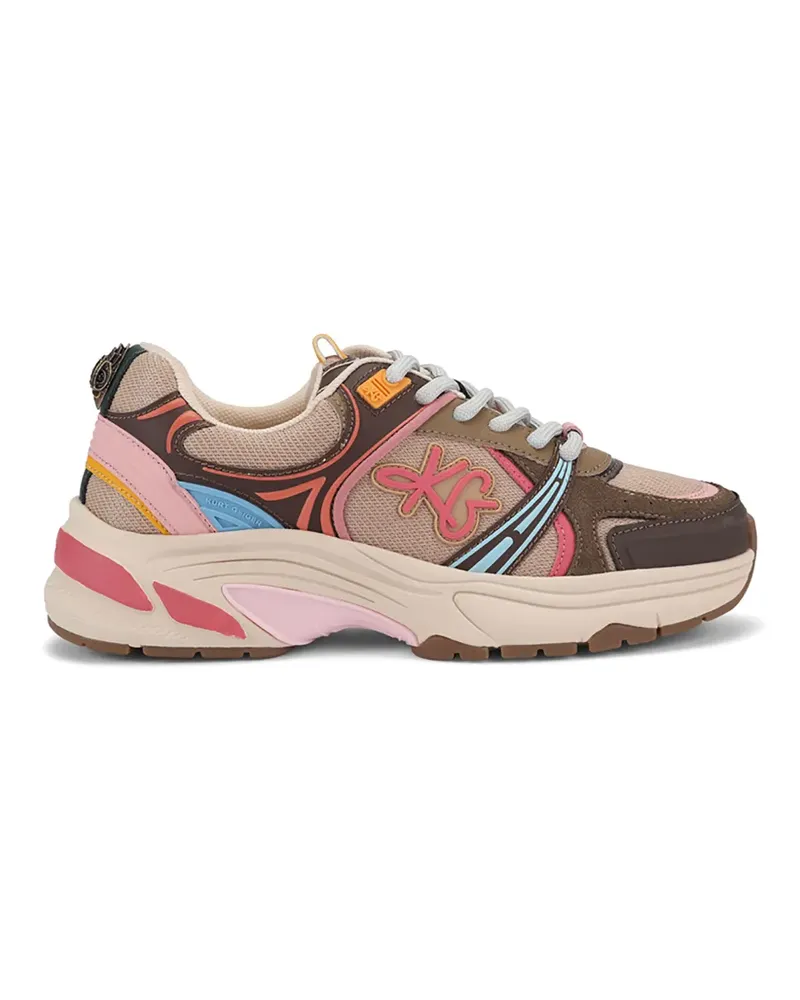 Kurt Geiger Hoxton Sneakers - Nude Nude