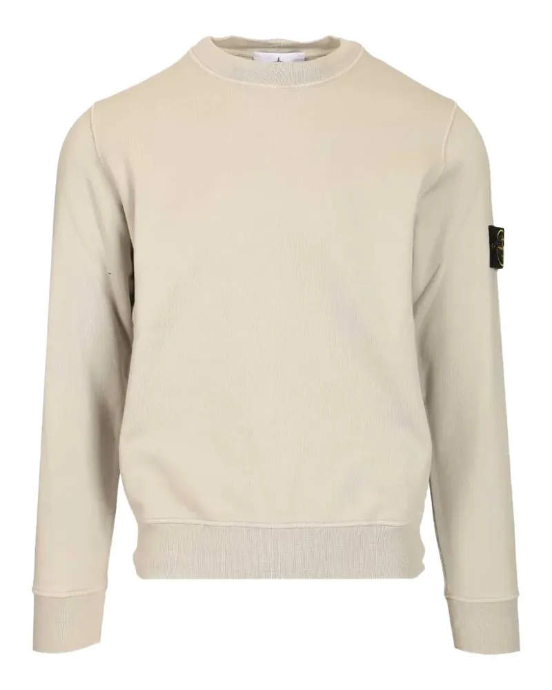 Stone Island logo-patch sweatshirt - Grau Grau