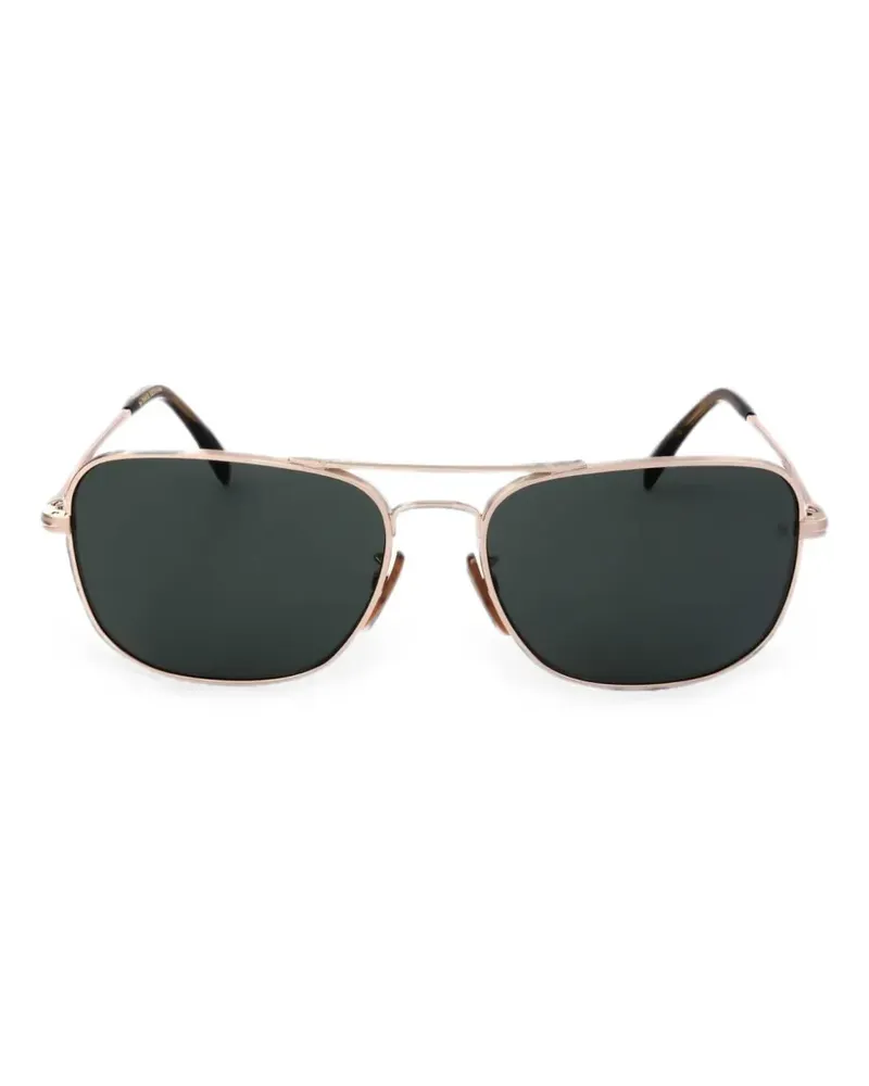 EYEWEAR by DAVID BECKHAM Getönte Pilotenbrille - Gold Gold