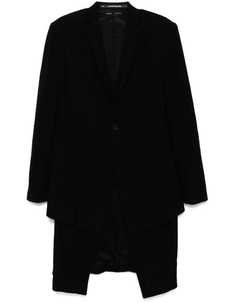 Julius Tailored Skirt Sakko - Schwarz Schwarz