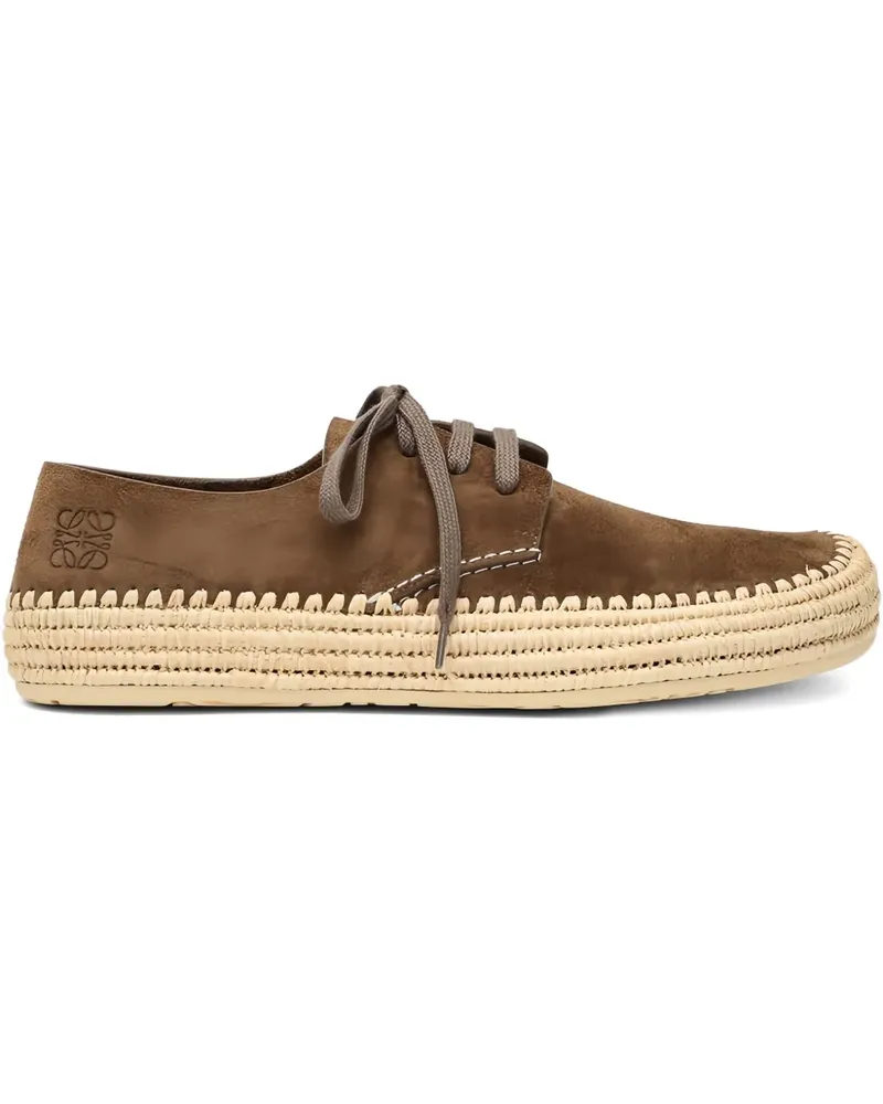 Loewe Rio Espadrilles mit Logo-Prägung - Braun Braun