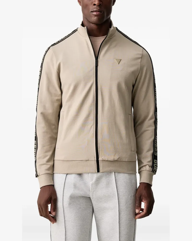 Guess Sweatshirt mit Reißverschluss - Nude Nude
