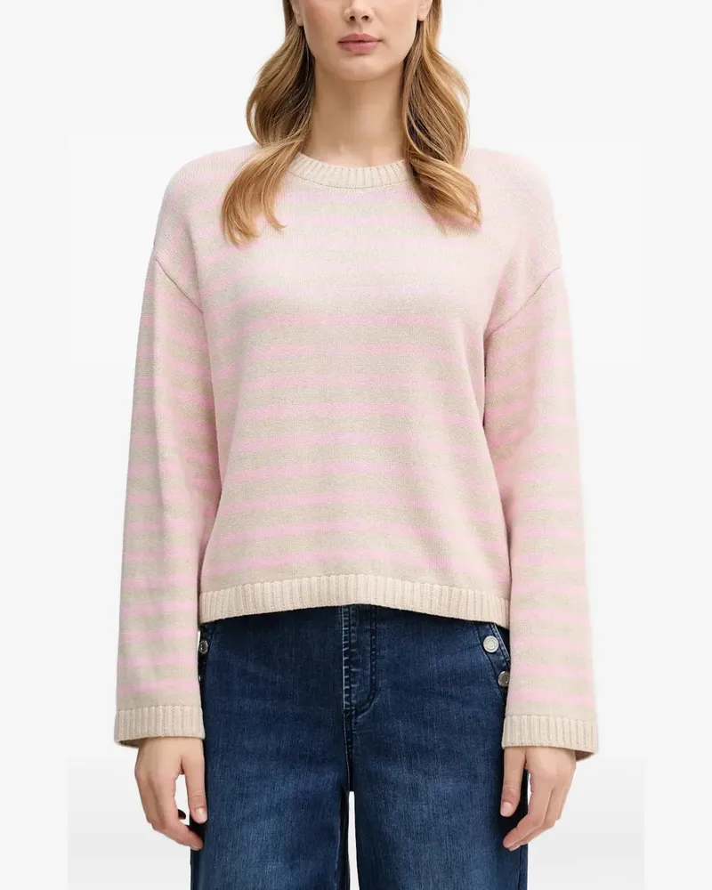 Barbour Gestreifter Rosie Pullover - Nude Nude