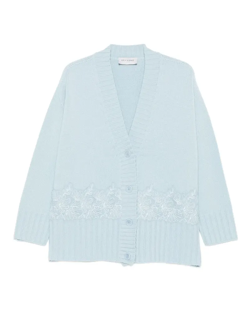 Ermanno Scervino Klassischer Cardigan - Blau Blau