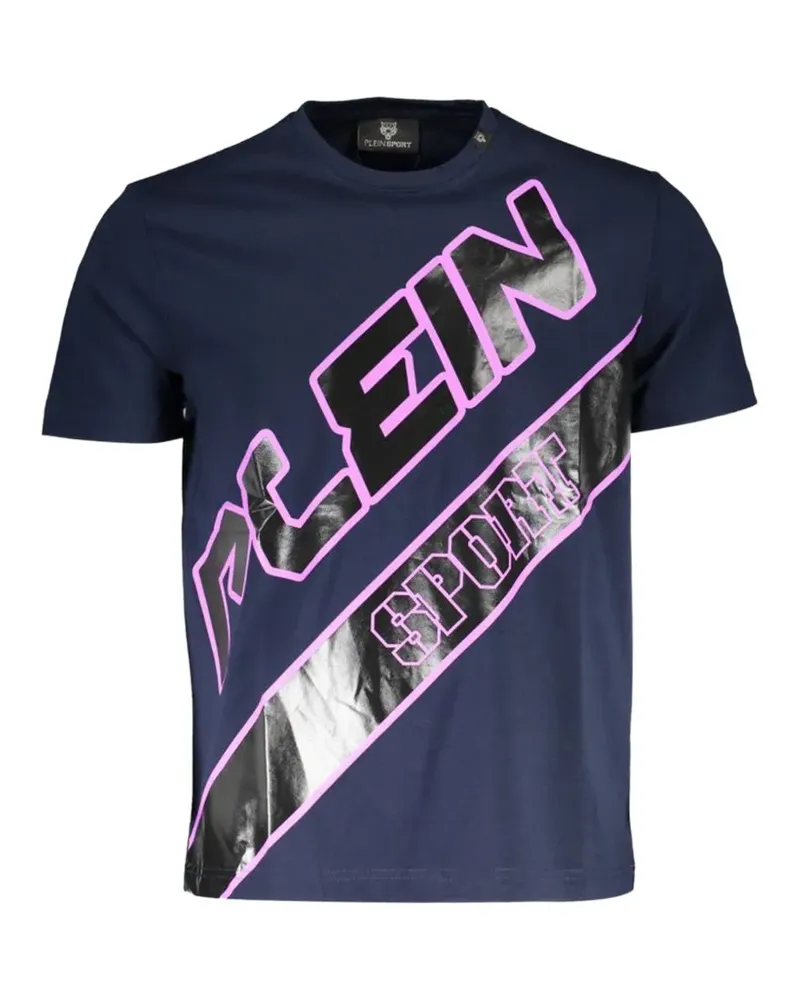 Philipp Plein graphic-print T-shirt - Blau Blau