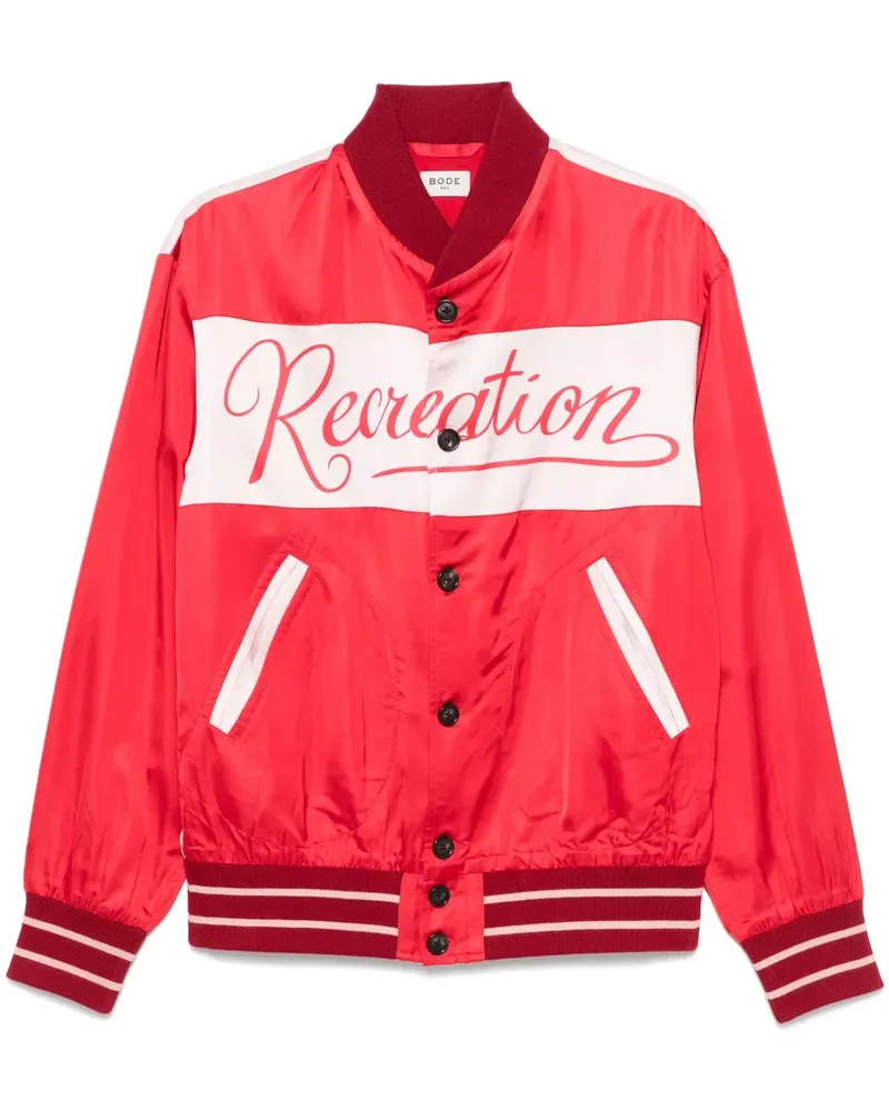 BODE Postcard Rally Jacke - Rosa Rosa