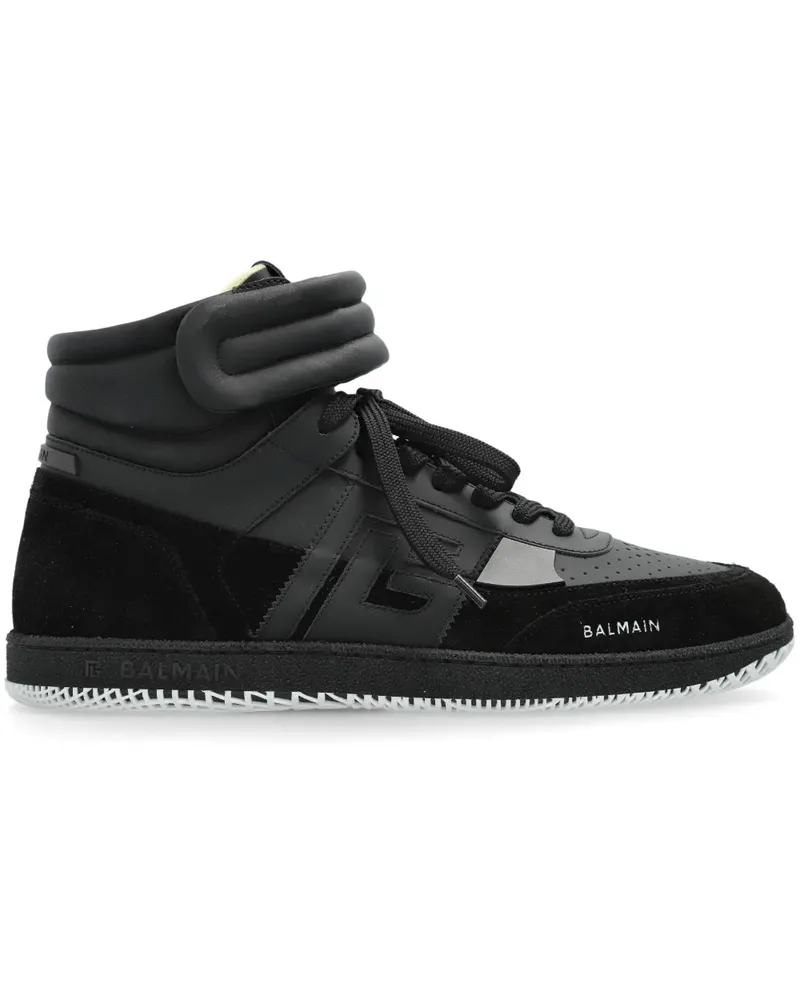 Balmain Swan Sneakers - Schwarz Schwarz