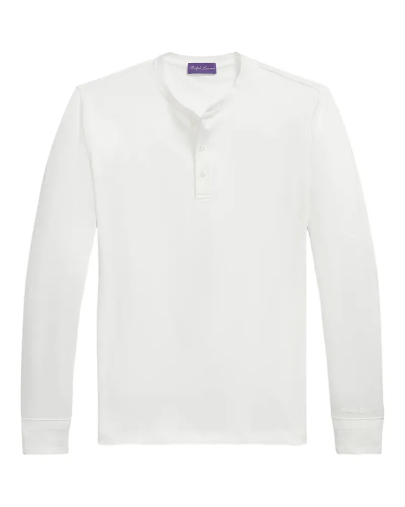 Ralph Lauren Henley long-sleeve T-shirt - Weiß Weiß