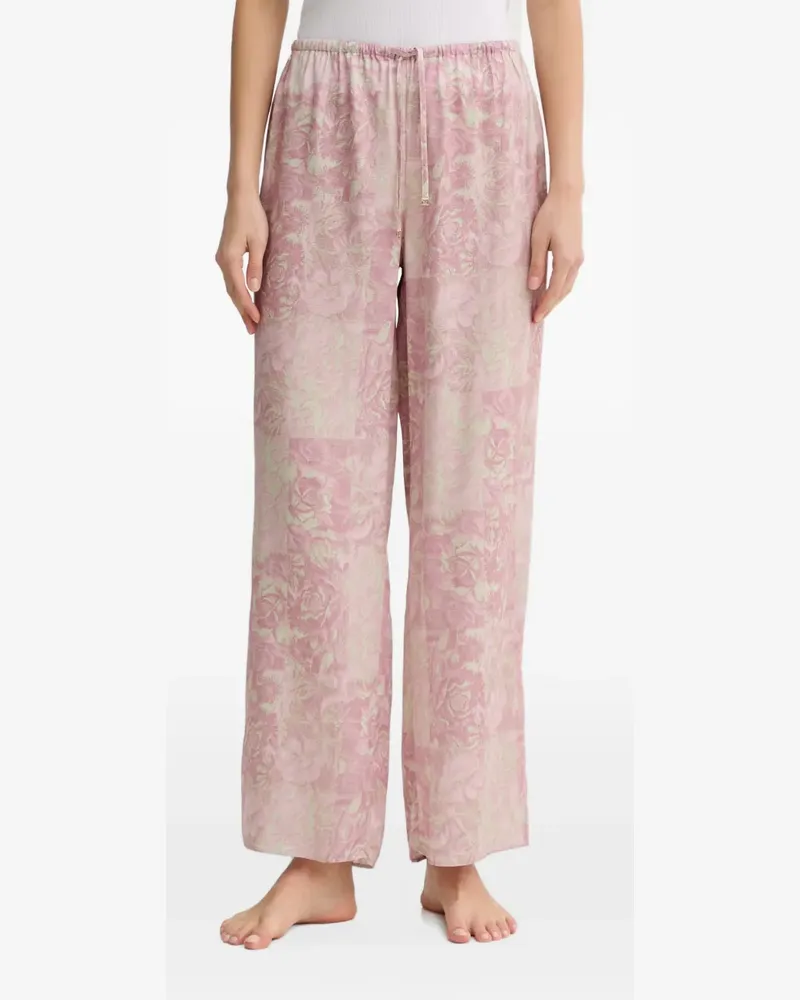Chantelle Charlie Pyjamahose mit Blumenprint - Rosa Rosa