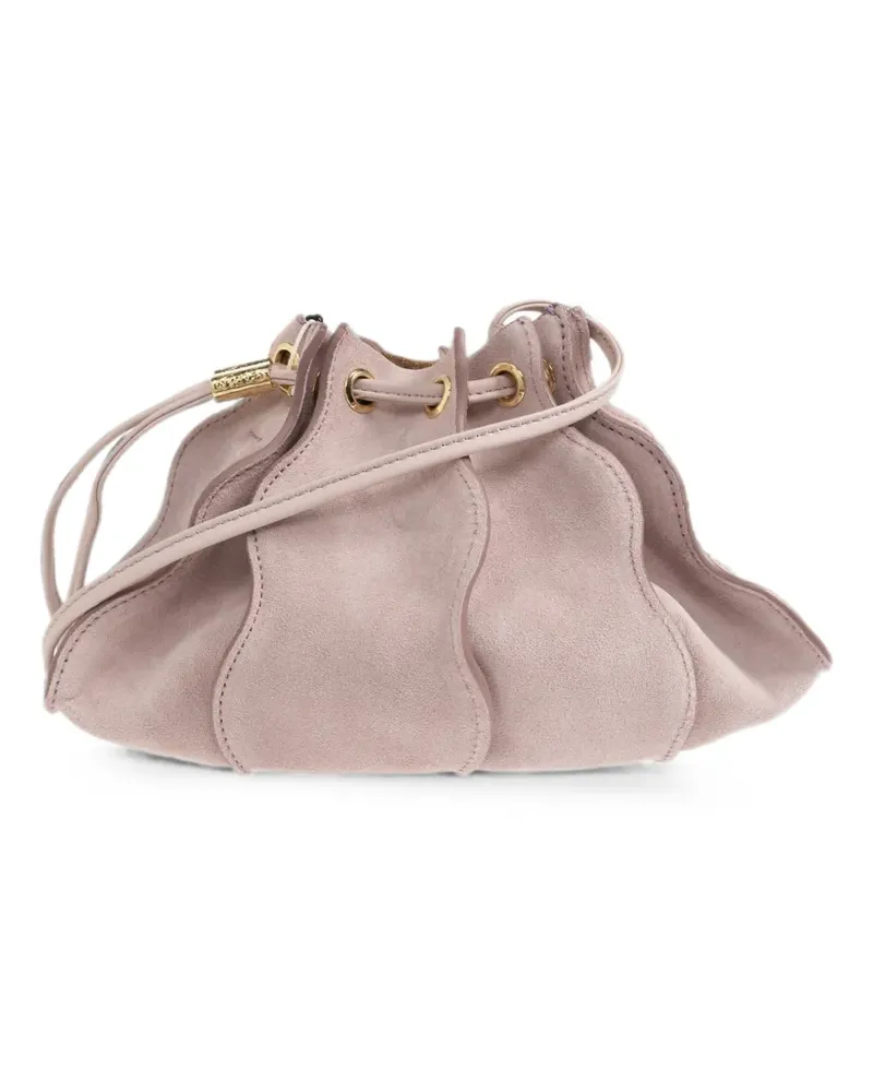 Ulla Johnson small Adria wavy bucket bag - Rosa Rosa