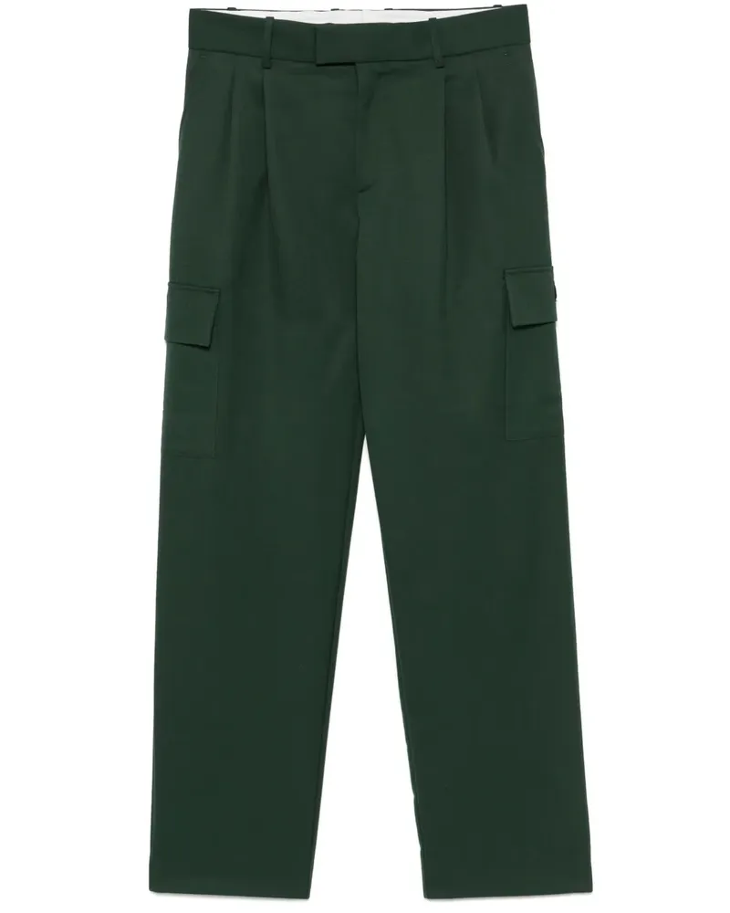 Drôle de Monsieur Le Pantalon Cargo Laine Hose - Grün Grün